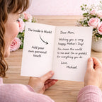 Funny Mother's Day Card | Sarcastic Gag Gift for Mom (Blank Inside)