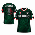 2026 Mexico Chichén Itzá Pyramid All-Over Print Retro Soccer Jersey