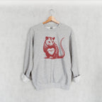 T-shirt"Absolutely Not" Possum Valentine's Sweatshirt | Funny Vintage Crewneck