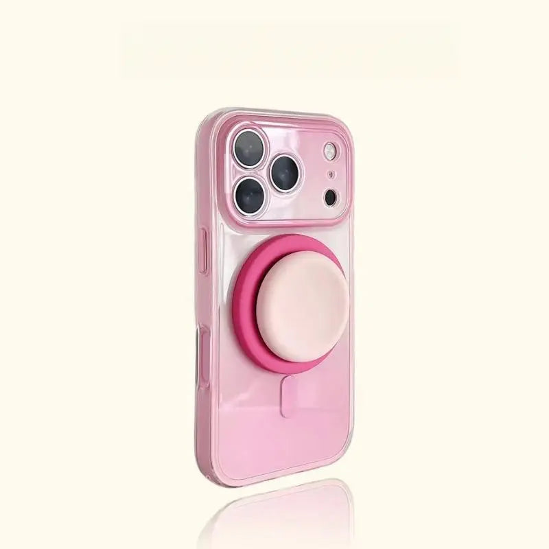 2-in-1 Gradient Full-Cover MagSafe Case – Hard PC Cover with AI Button for iPhone 17 Pro Max