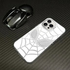 Classic Cool Grid Pattern IMD Laser Phone Case - Military Grade Anti-Drop Shell for iPhone