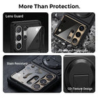 Multifunctional Magnetic Case for Samsung S Series – Invisible Stand & Camera Cover