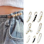 16-Piece Pearl Brooch Pin Set - Decorative Mixed-Style Fasteners for Cardigans & Dresses
