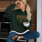 Embroidered Hawkins Indiana 1983 Sweatshirt | Vintage Aesthetic Crewneck