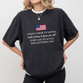 "Liberty And Justice For All" Comfort Colors Shirt