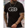 Christian "God Is Good" Shirt - Soft Knit Crew Neck Everyday Tee