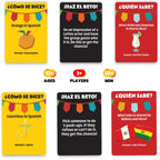 ¿Cómo Se Dice? Hilarious Latino Card Game with 'Chancla' - Fast-Paced Fun for Family & Adult Game Nights (3+ Players, 12+)
