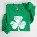 Vintage Shamrock, St Patrick's Day Sweatshirt