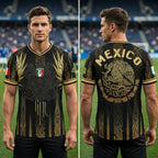 2026 Mexico Aztec Warrior Graphic Soccer Jersey