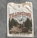 Do Not Pet The Fluffy Cows Tee – Yellowstone National Park Camp Family Vacation Shirt