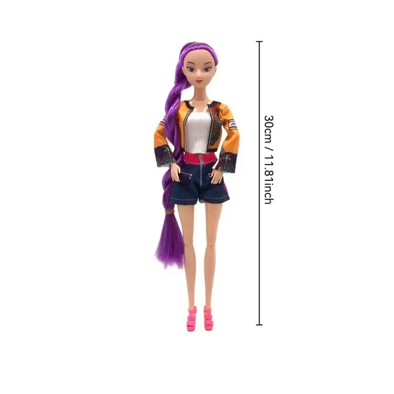 K-POP Mystic Guardians Vinyl Figurine - Cute Idol Collectible Toy Gift