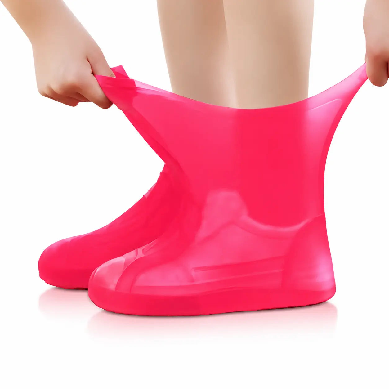 Waterproof Thickened Stretch Shoe Covers – Anti-Slip Wear-Resistant Overshoes for Rainy Days