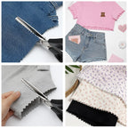 Sharp Stainless Steel Zigzag Pinking Shears for Sewing, Tailoring & DIY Crafts