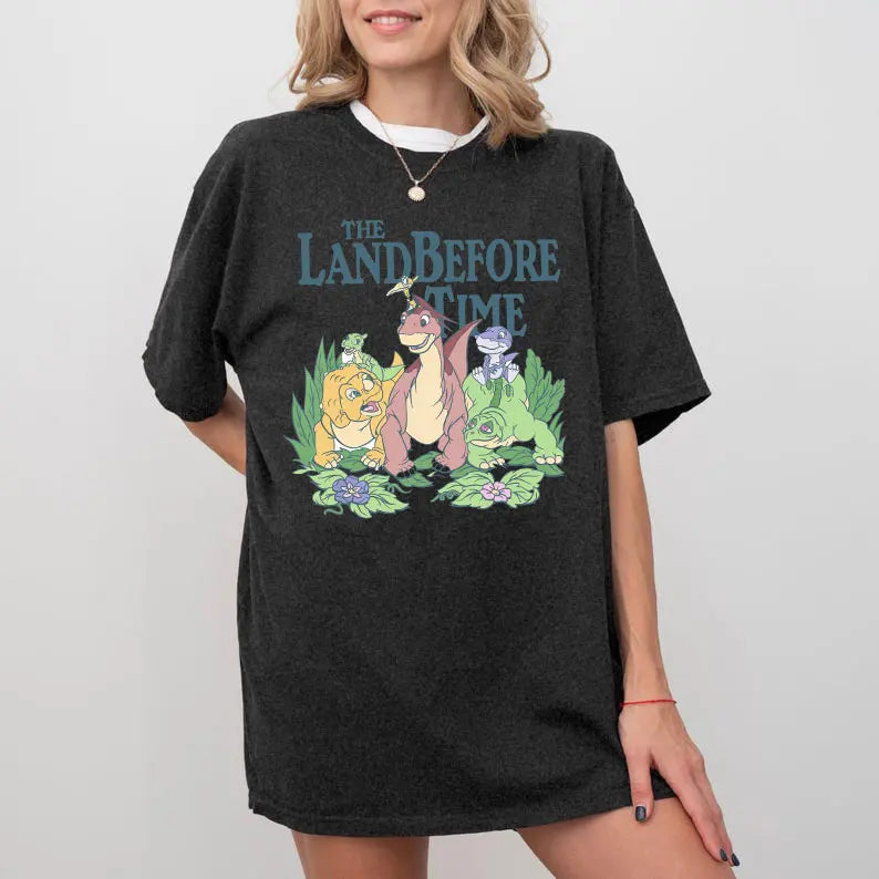 "The Land Before Time" Pastel T-Shirt | Retro 90s Dinosaur Friends Tee