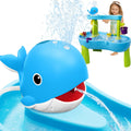 Rechargeable Whale Water Table Pump with Sprinkler - 3.5-Hour Runtime Summer Sensory Toy (Blue/Purple, Pump Only)