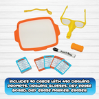 Pencil Nose Board Game – Creative Drawing & Social Party Game for Kids & Adults