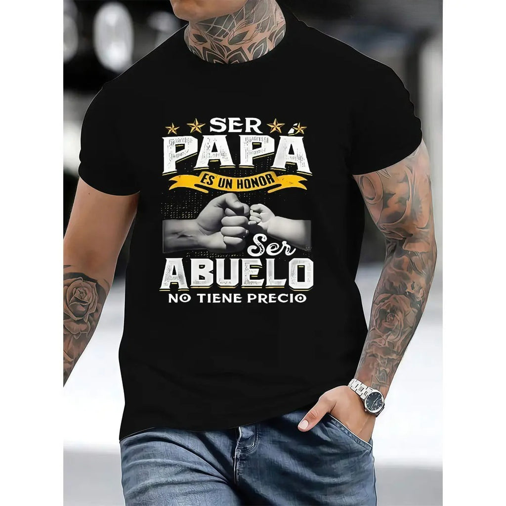 "Ser Abuelo No Tiene Precio" Shirt | Funny Spanish Grandpa Gift Tee