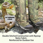 Adjustable Snake-Resistant Leg Gaiters – Durable Protective Gear for Hunting & Hiking