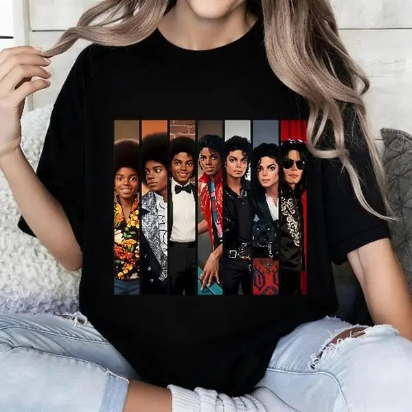 Michael Jackson "Evolution" Shirt | Iconic Music Legend Biofilm Graphic Tee