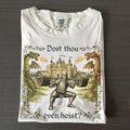 "Dost Thou Even Hoist" Medieval Gym Shirt | Funny Knight lifting Tee