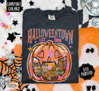 Halloweentown Comfort Colors Vintage Shirt – Trendy Women's Fall Spooky Graphic Tee