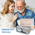 'Dad Is Not Sleeping' Funny Flannel Throw Blanket - Soft Father's Day & Birthday Gift for Dad/Husband