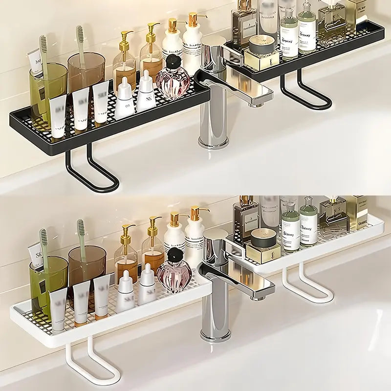 Minimalist Luxury Multi-Purpose Storage Rack for Bathroom & Kitchen