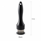 Stainless Steel Meat Tenderizer Tool – Multi-Needle Tenderizer for Fast Marinating & Juicier Meat