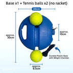 Solo Tennis Trainer Rebound Set – Portable Self-Practice Racket & Balls Equipment