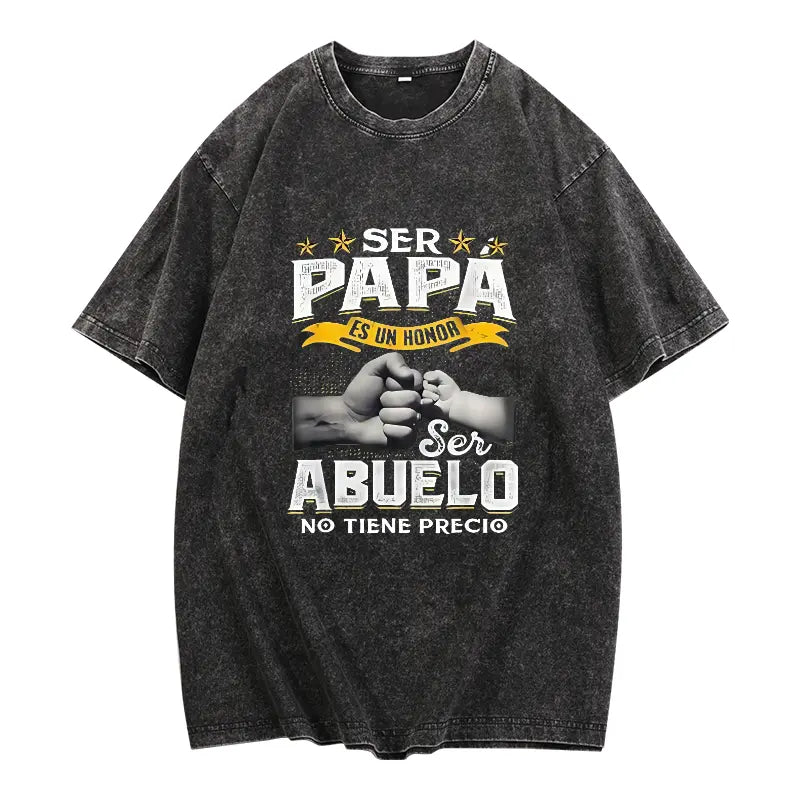 "Ser Abuelo No Tiene Precio" Shirt | Funny Spanish Grandpa Gift Tee
