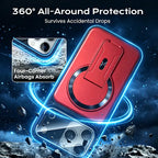 iPhone Multifunctional Case with Invisible Stand & Camera Shield