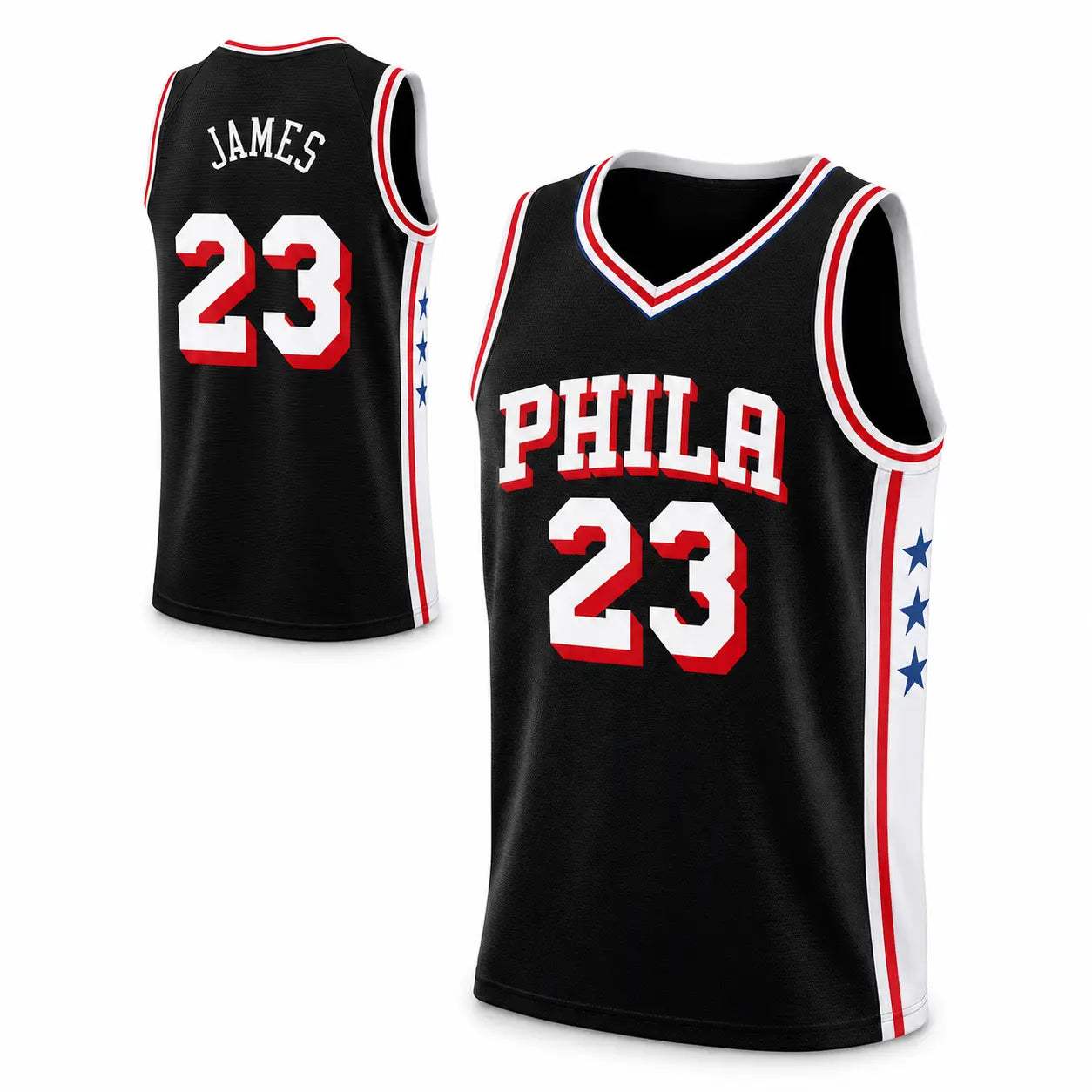 Unisex Basketball #23 James Swingman Jersey – Icon Edition Royal Team Apparel