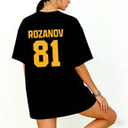 Ilya Rozanov 81-Boston Raiders Tee,Hudson Williams Connor Storrie Shirt