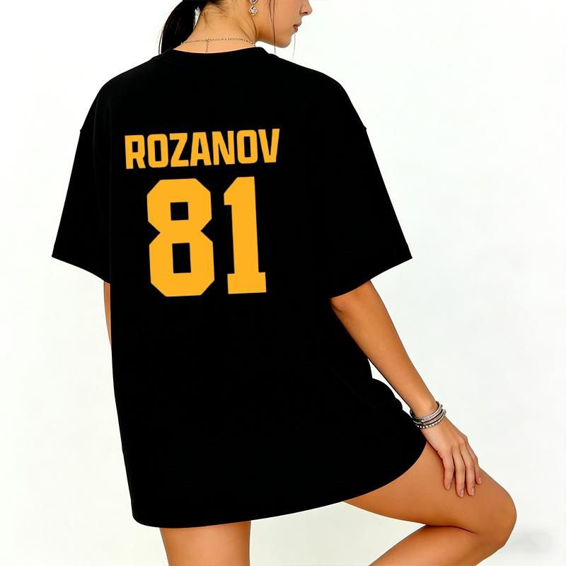 Ilya Rozanov 81-Boston Raiders Tee,Hudson Williams Connor Storrie Shirt