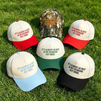 Funny "Almost As Hot As My Husband" Hat – Retro Two-Tone Snapback Cap