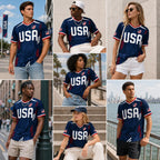 Comfort Colors USA 250th Anniversary Baseball Jersey – Vintage 1776–2026 Patriotic Flag Shirt
