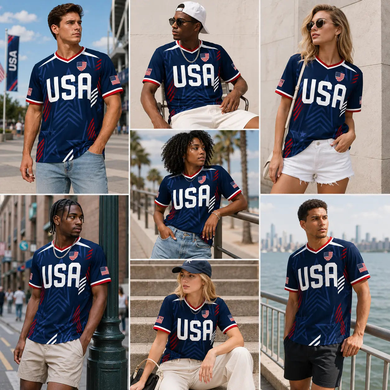 Comfort Colors USA 250th Anniversary Baseball Jersey – Vintage 1776–2026 Patriotic Flag Shirt