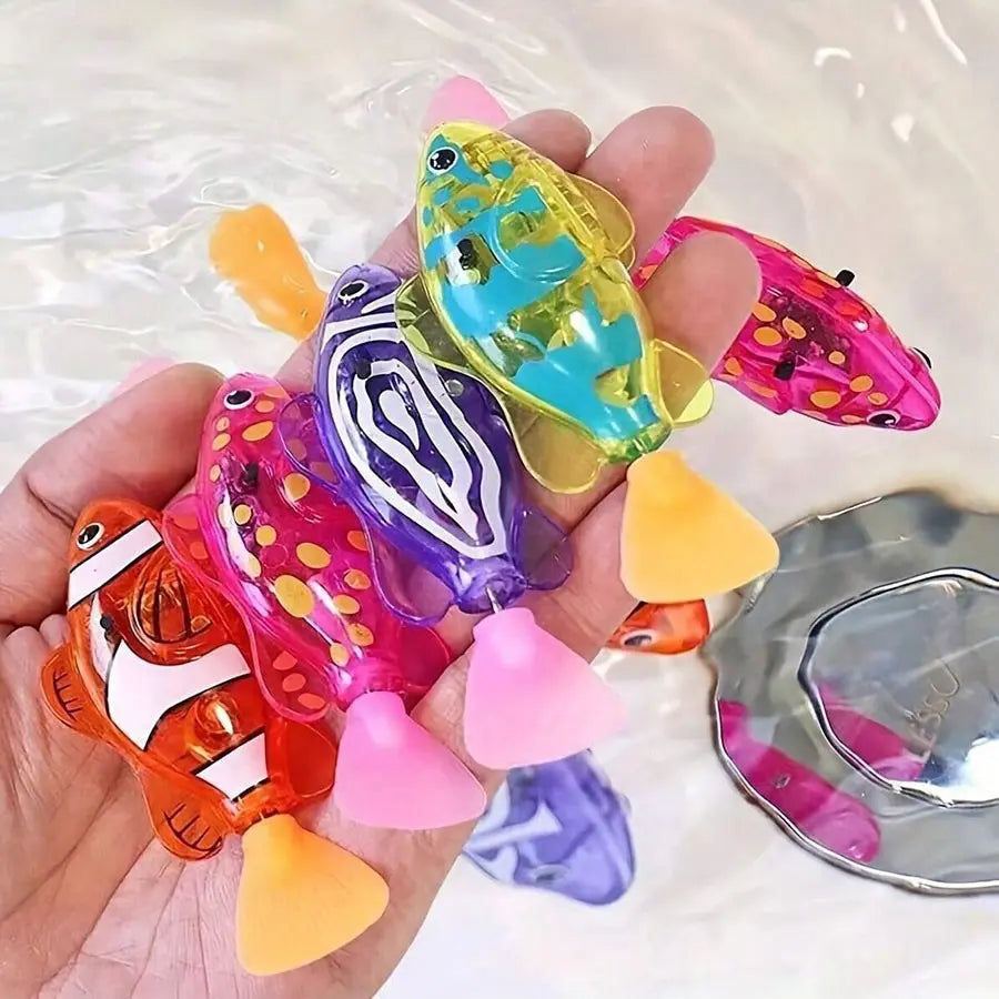 Light-Sensing Robotic Swimming Clownfish Toy