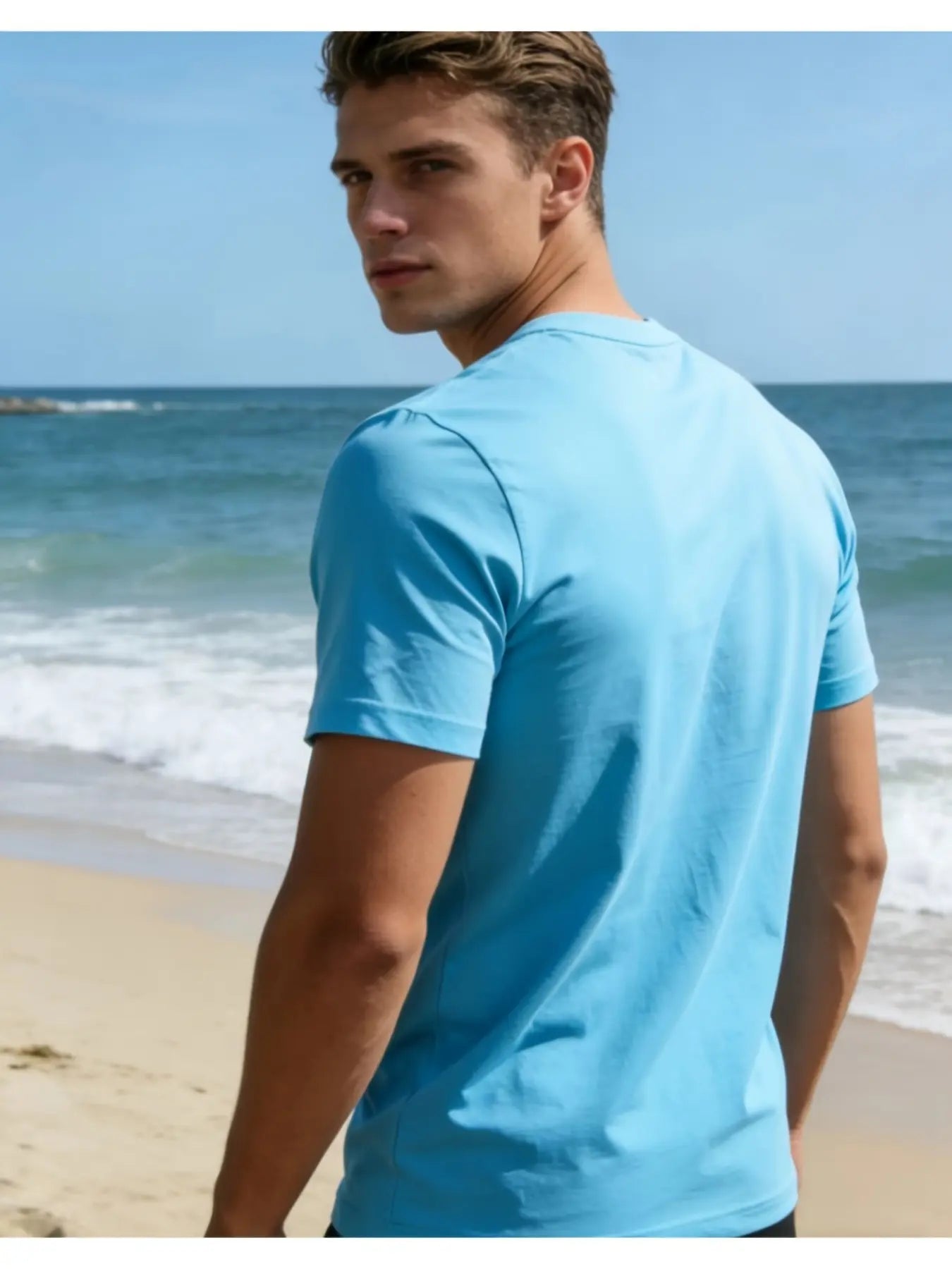 Men's Trendy 3D Muscle Print Short Sleeve T-Shirt – Comfortable Casual Streetwear Crew Neck