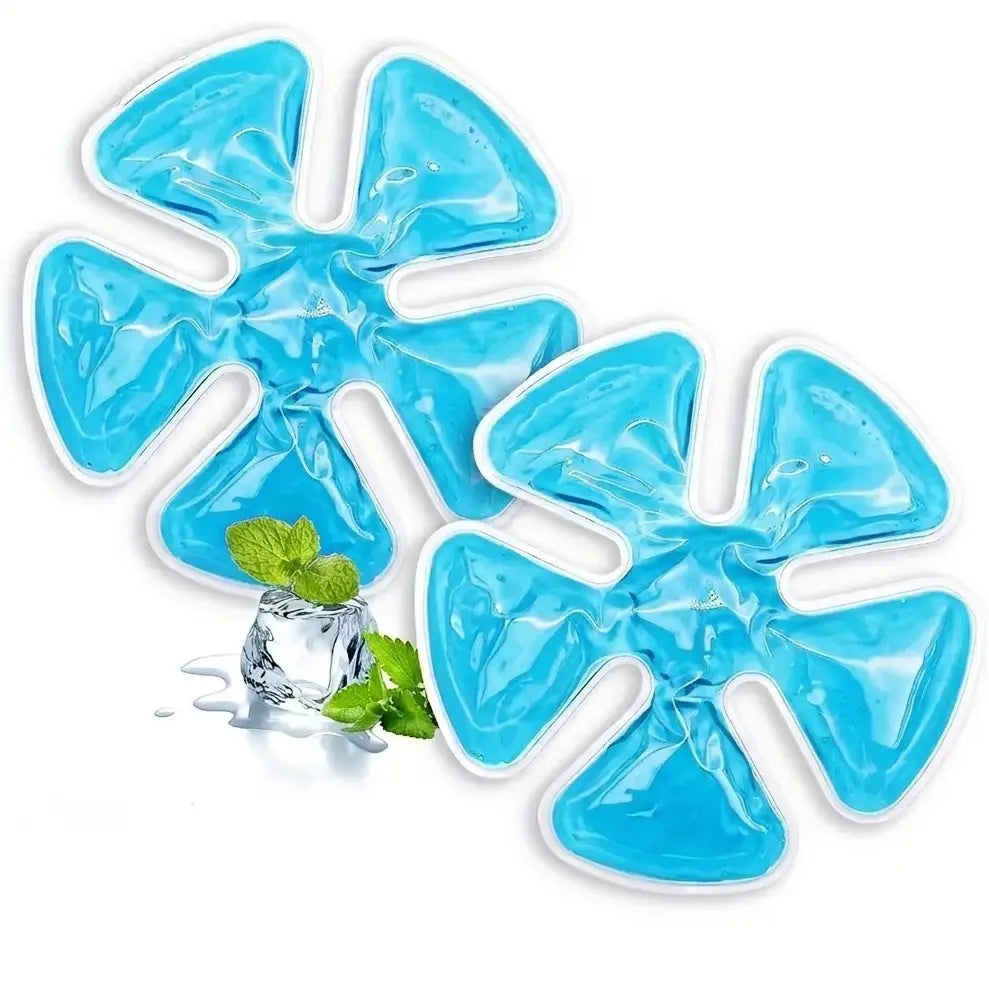 Reusable Cooling Gel Ice Packs – Cold Therapy Inserts for Hard Hats & Sun Hats