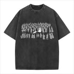 "By His Wounds We Are Healed" Christian Cotton T-Shirt – Streetwear Short-Sleeve Graphic Tee