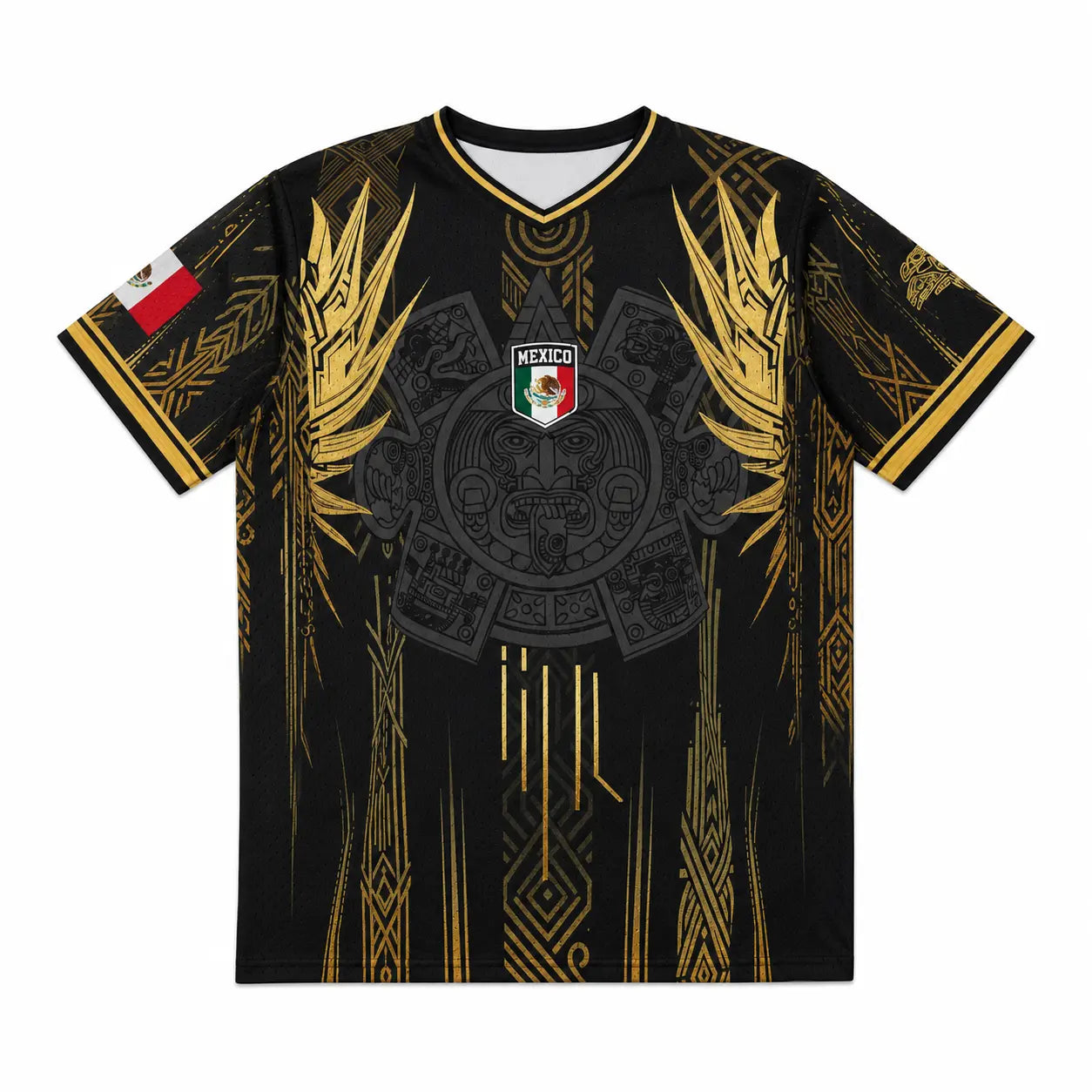 2026 Mexico Aztec Soccer Jersey – Performance Football Fan Apparel & Game Day Tee