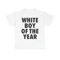 "White Boy Of The Year" Shirt | Oversized Streetwear Graphic Tee