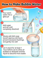Summer Vibes Bubble Cigarette Stress Relief Toy - Mini Bubble Blower Gift for Birthday & Holiday Parties