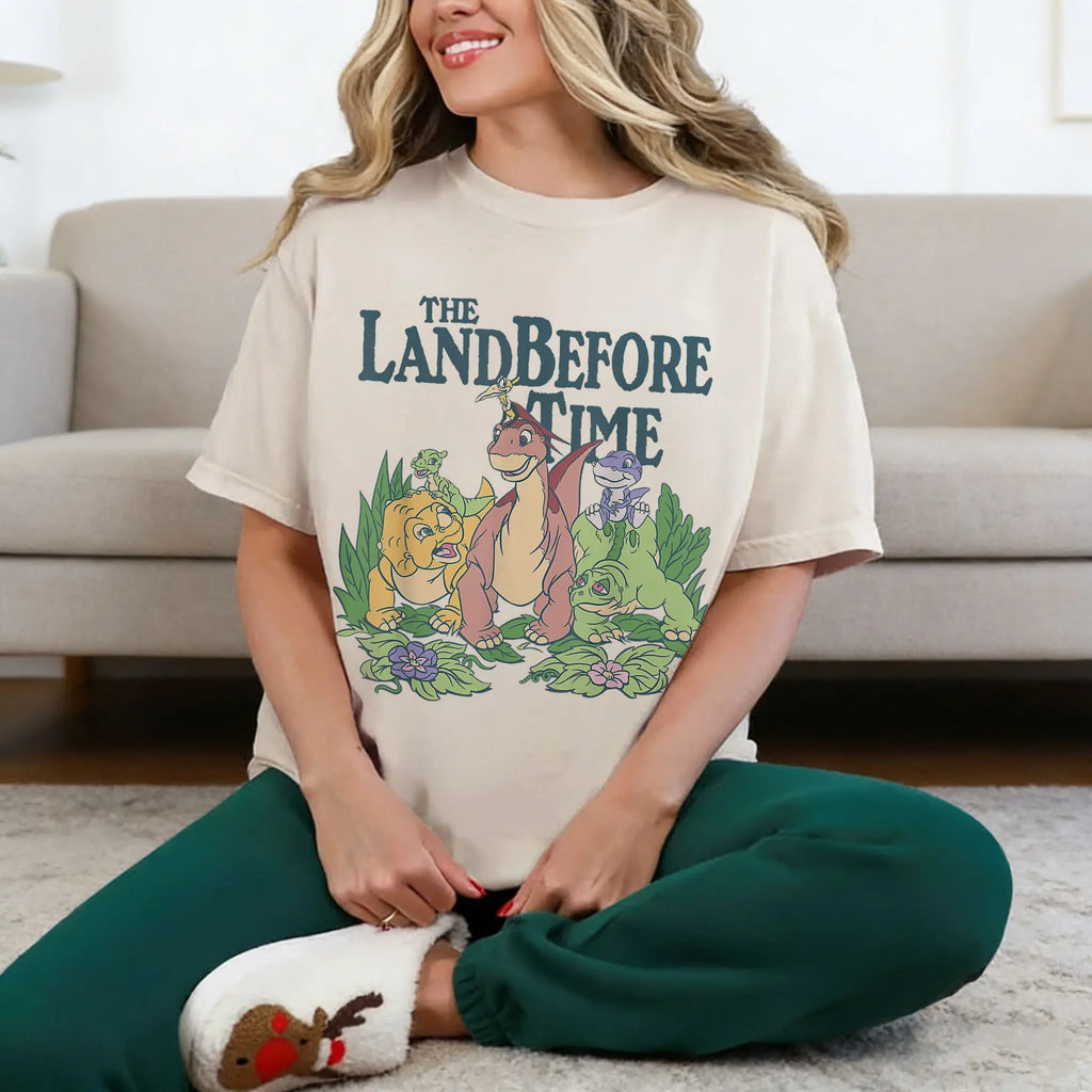 "The Land Before Time" Pastel T-Shirt | Retro 90s Dinosaur Friends Tee