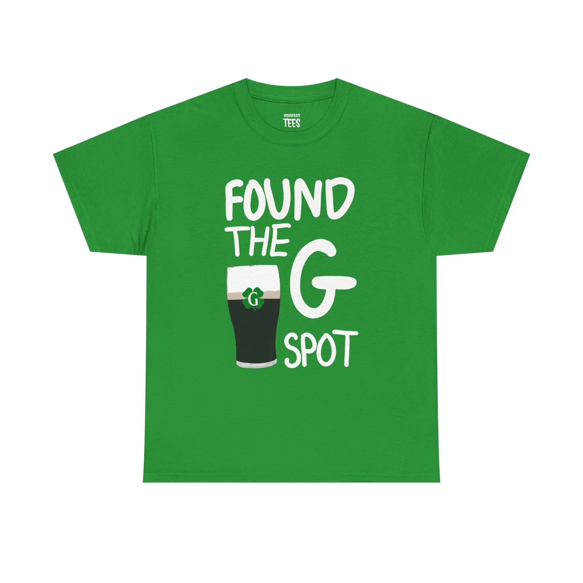 "Found The G" St. Patrick's Day Shirt | Funny Split The G Drinking Tee