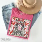 Leopard Raccoon Valentine's Sweatshirt | Cute Trendy Animal Love Tee