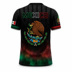 Mexico Aztec Warrior 3D All-Over Print Shirt – Patriotic Eagle & Snake Sports Tee