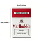 Summer Vibes Bubble Cigarette Stress Relief Toy - Mini Bubble Blower Gift for Birthday & Holiday Parties