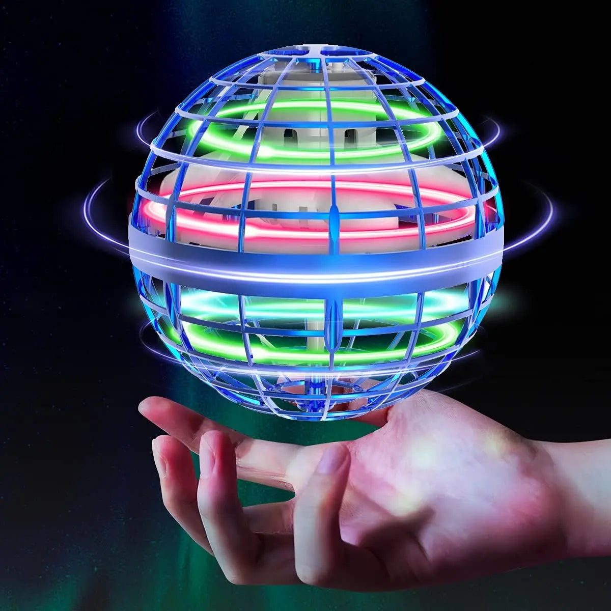 Cosmic Fly Ball Boomerang Spinner – Outdoor Galaxy Hover Drone Toy for Kids & Teens